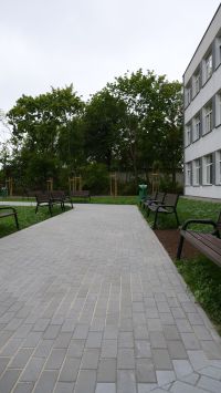 Zagospodarowanie przestrzeni na potrzeby infrastruktury sportowo-rekreacyjnej przyszkolnej przy Zespole Szkół Nr 4 w Mławie...
