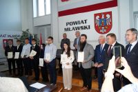 Nagrody Starosty Mławskiego dla najlepszych maturzystów i laureató konkursów 2025  (8)