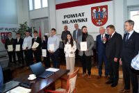 Nagrody Starosty Mławskiego dla najlepszych maturzystów i laureató konkursów 2025  (9)
