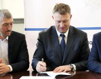 Podpisanie umowy o dofinansowanie zadania Rozbudowa drogi powiatowej nr 2352W Strzegowo – Niedzbórz – Pniewo Czeruchy od km...