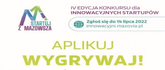 IV edycja konkursu Startuj z Mazowsza