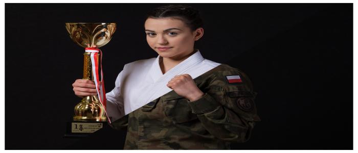 Karate vs wojsko – mistrzyni Europy w karate kyokushin, Weronika Krzywnicka w strukturach WOT