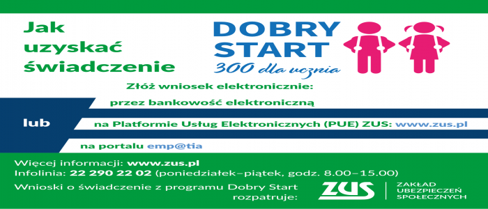 Program Dobry Start 300+ wsparcie dla wszystkich uczniów rozpoczynających rok szkolny