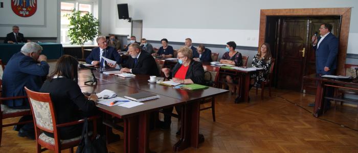 XXXVIII nadzwyczajna Sesja Rady Powiatu Mławskiego