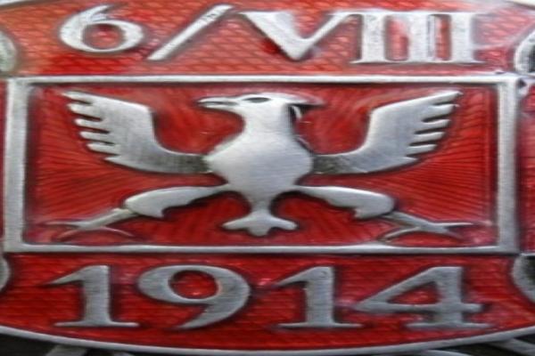 3 sierpnia 1914 roku - I wojna światowa. Utworzenie Pierwszej Kompanii Kadrowej