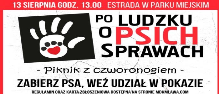 MDK zaprasza na Piknik z czworonogiem