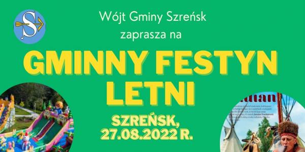Wójt Gminy Szreńsk zaprasza na festyn