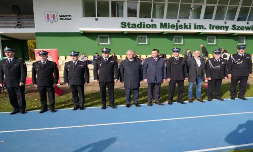 Strażacy OSP rywalizowali na mławskim stadionie