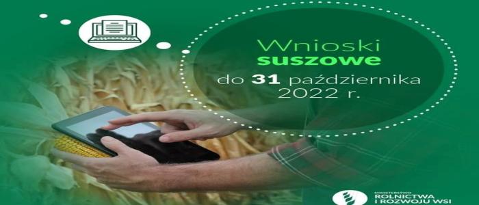 Wnioski suszowe do 31 października