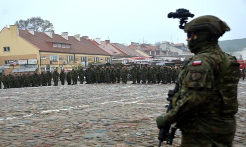 Terytorialsi 5 Mazowieckiej Brygady OT przysięgali w Wenecji Mazowsza