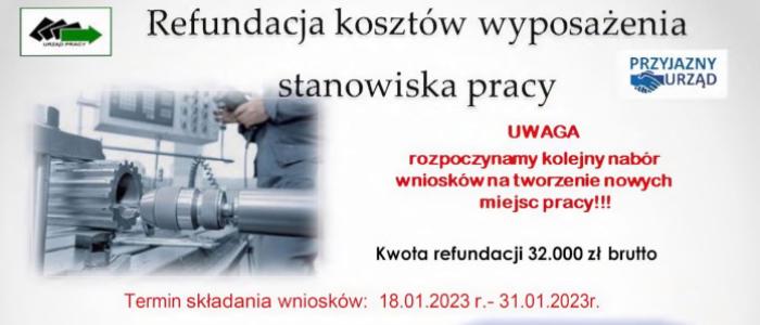 PUP w Mławie rozpoczyna nabór wniosków na tworzenie nowych miejsc pracy