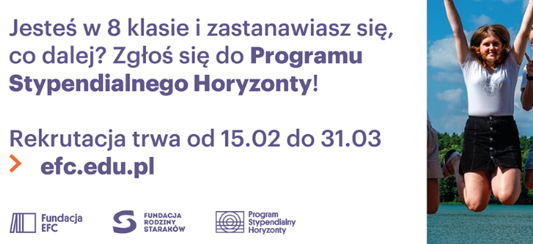 Informacja o programie stypendialnym Horyzonty
