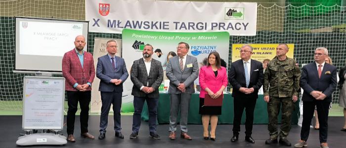 Około 800 osób uczestniczyło w X Mławskich Targach Pracy