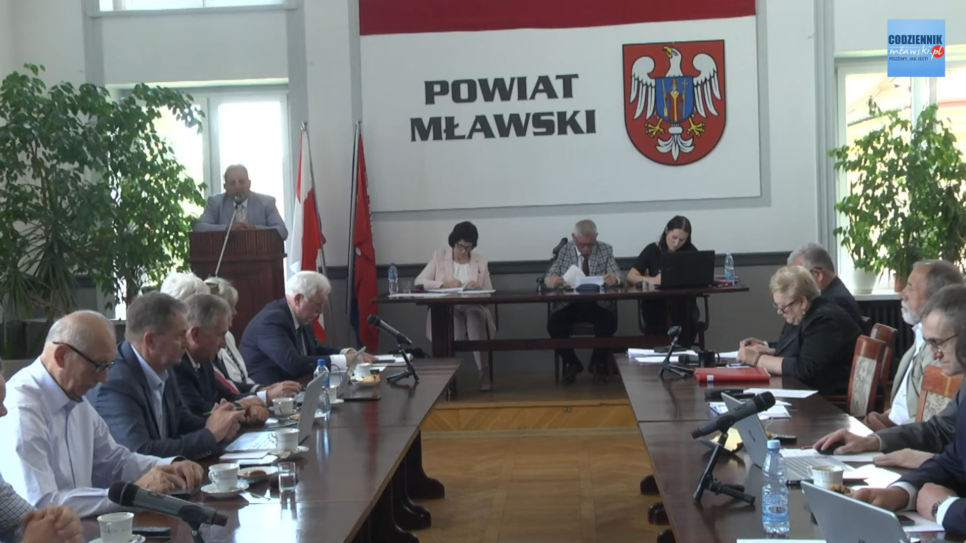 LI Sesja Rady Powiatu Mławskiego