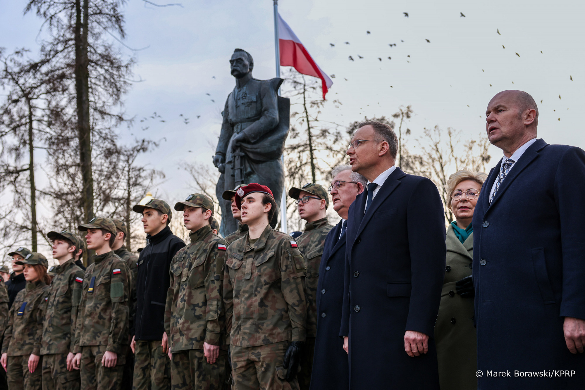 „Dziękuję z całego serca, że w tej Polsce, tutaj w Mławie, o nich pamiętacie”.