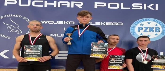 Żołnierze 5 Mazowieckiej Brygady OT na podium Pucharu Polski Wojska Polskiego i Służb Mundurowych w kickboxingu