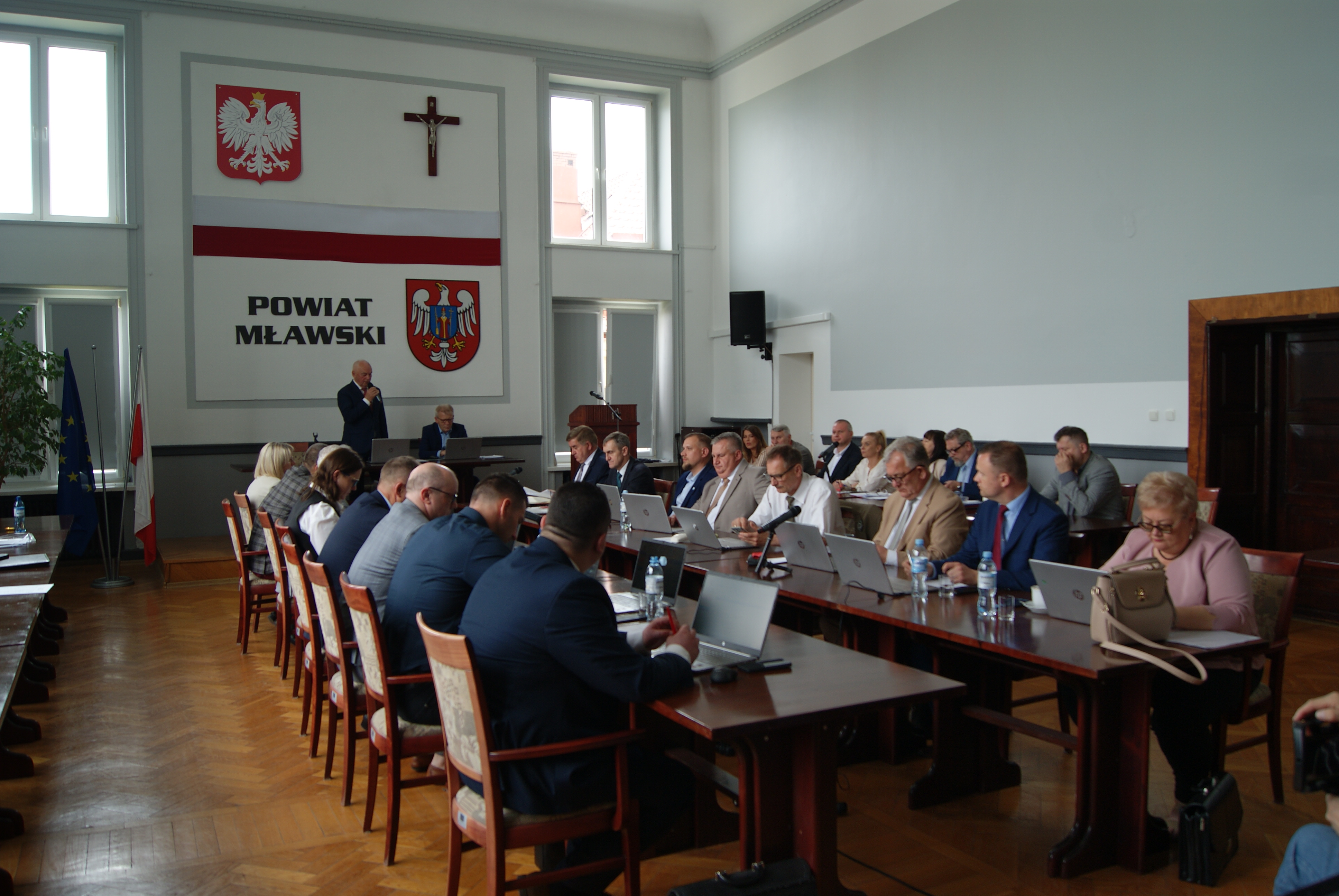 XV Sesja Rady Powiatu Mławskiego (26.05.2025 r.)