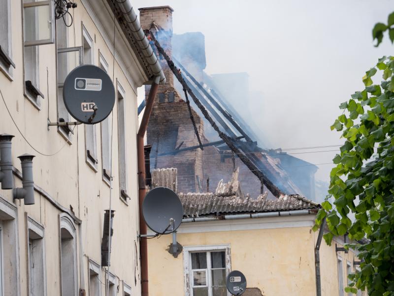 Pomoc powiatu dla poszkodowanych w pożarze na ul. Słowackiego
