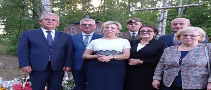Uczcili Pamięć pomordowanych w Niedziałkach