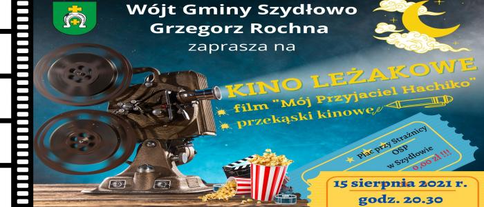 W Szydłowie plenerowy, familijny seans filmowy pod gołym niebem.
