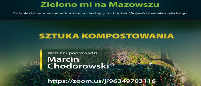 Zaproszenie na webinary „Zielono mi na Mazowszu”