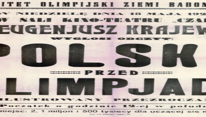 12 października 1919 roku - Powołanie Polskiego Komitetu Igrzysk Olimpijskich