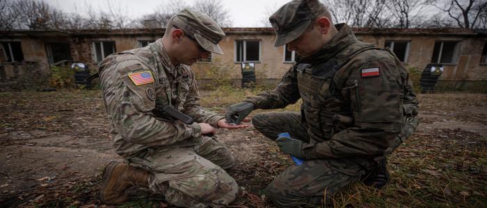 Mazowieccy terytorialsi ćwiczą z US ARMY