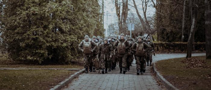 Półmetek szkolenia nowych ochotników na terytorialsów