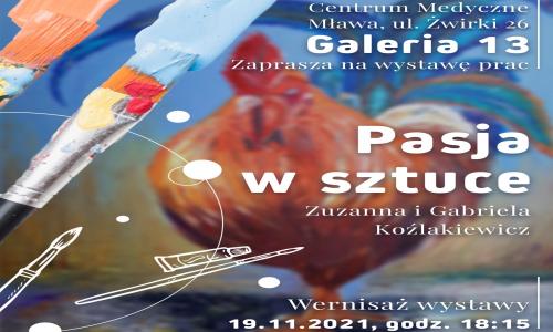 Zaproszenie na wystawę w 13