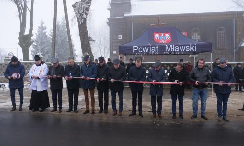 Zmodernizowaliśmy drogę Bogurzynek – Mdzewo za ponad 27,4 mln zł. 13 grudnia było oficjalne otwarcie