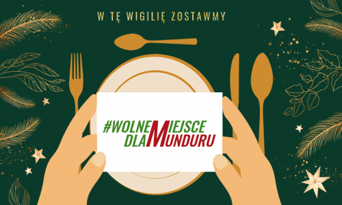 Zostawmy w tym roku przy świątecznym stole #WolneMiejsceDlaMunduru