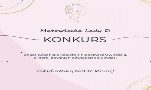 Trwają konkursy Mazowiecka Lady D. i Mazowiecki Gentleman D.