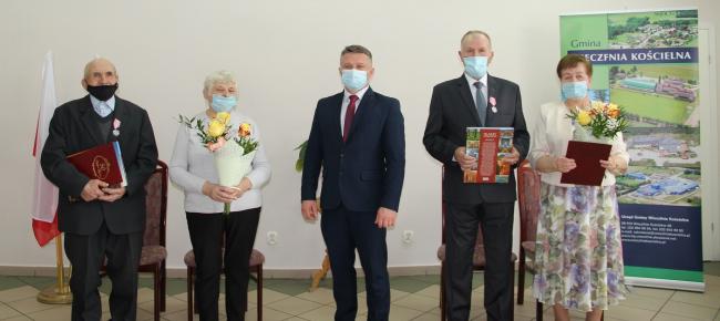 We Wieczfni celebrowali Jubileusz Długoletniego Pożycia Małżeńskiego