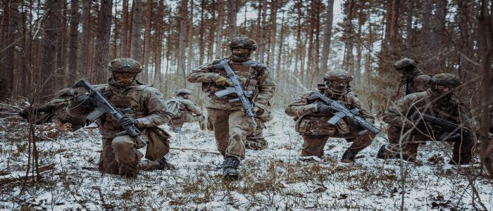 Kurs działań rozpoznawczych w batalionie lekkiej piechoty w Komorowie
