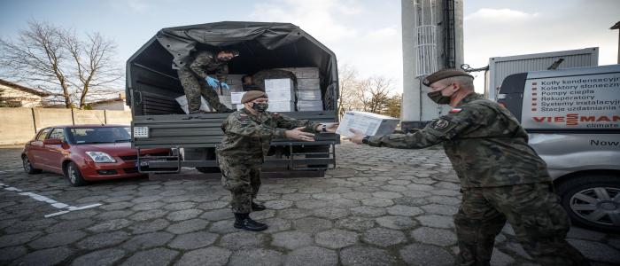 Terytorialsi dostarczą „Maseczkę dla obywatela”