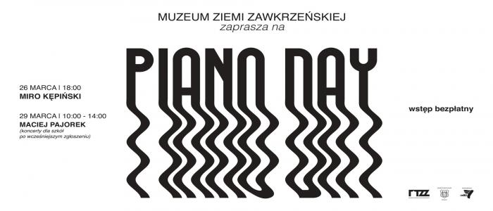 Piano Day 2022 – koncert główny w Muzeum i dla szkół