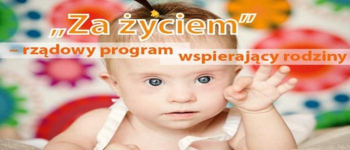 SOSW w Mławie realizuje program "Za życiem". Zapraszają rodziców