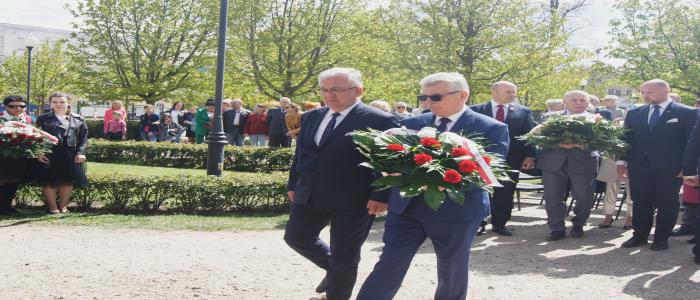 Mławianie uczcili Święto Narodowe Trzeciego Maja